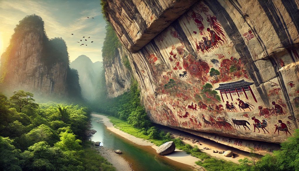 Ningming-Huashan-Rock-Art